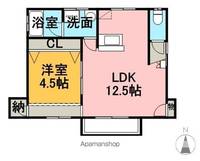 コーポYAMA2-1の間取り