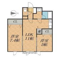 物件の間取り画像