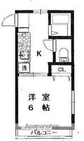 アーバンハイツ山手町206の間取り