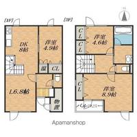物件の間取り画像