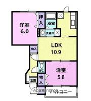 物件の間取り画像