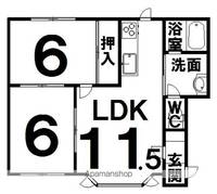 物件の間取り画像