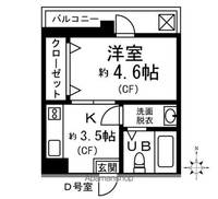 T’sROOMの間取り