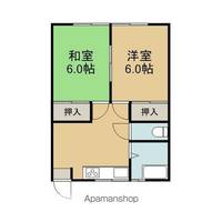 第4都南荘102の間取り
