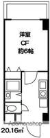 クオーレ青葉台808号室の間取り