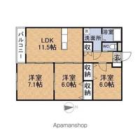 物件の間取り画像