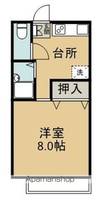 コンフォートⅡ207の間取り