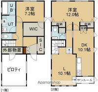 物件の間取り画像