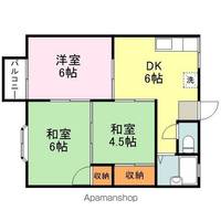 ヴィラ野々浜203の間取り