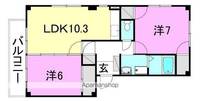 物件の間取り画像