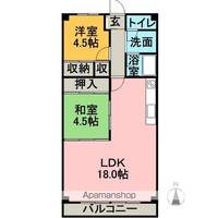 サンスペリオ402の間取り