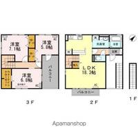 物件の間取り画像