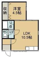 メゾンM105の間取り