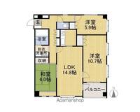 物件の間取り画像