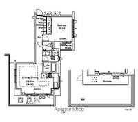 パークアクシス代官山の間取り