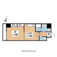愛知県名古屋市瑞穂区瑞穂通4丁目の賃貸マンションの間取り