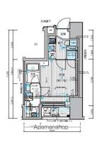 メインステージ新御徒町803号室の間取り