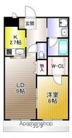 神奈川県川崎市宮前区馬絹4丁目の賃貸マンションの間取り