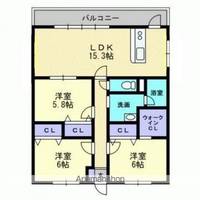 物件の間取り画像