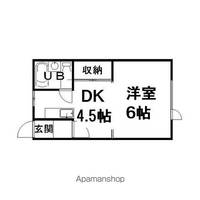 コーポ文京2215の間取り
