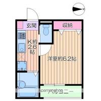 シャルマン北綾瀬103の間取り