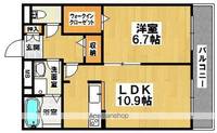 シャーメゾン三宝の間取り