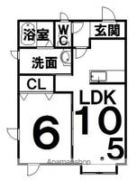 物件の間取り画像
