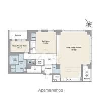 プレステージレジデンス白金台の間取り