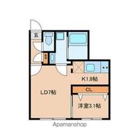 愛知県名古屋市千種区今池5丁目の賃貸マンション104の間取り