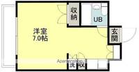 ラメゾンコマ202の間取り