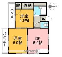 ハイツサンルートの間取り