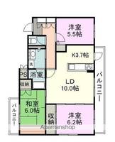 物件の間取り画像