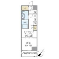 東京都文京区本駒込5丁目の賃貸マンションの間取り