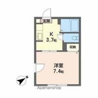 ディアス上堂Fの間取り