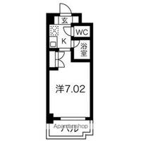ブロンズ森島312の間取り