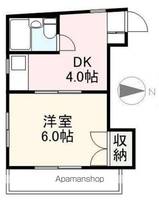 今里サンハイツ205の間取り