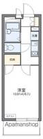 レオパレス大幸302の間取り