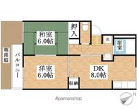 愛知県丹羽郡扶桑町大字南山名字一色の賃貸アパートの間取り