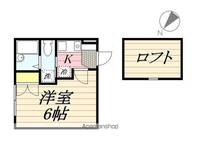 東京都中野区新井3丁目の賃貸アパートの間取り
