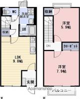 物件の間取り画像