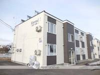 北海道上川郡清水町北一条西3丁目の賃貸アパートの外観