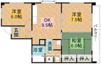 物件の間取り画像