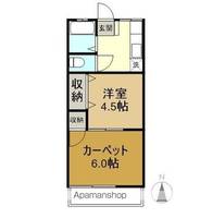 シティハイムワカツキ101の間取り