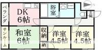 物件の間取り画像