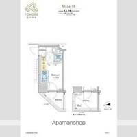 東京都品川区豊町6丁目の賃貸マンション1112の間取り