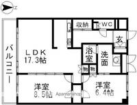 物件の間取り画像