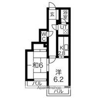 ラウムズ虹ヶ丘303の間取り