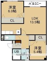 物件の間取り画像