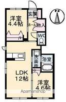 物件の間取り画像