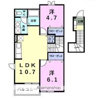 物件の間取り画像